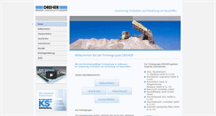 Desktop Screenshot of dreher-bau.de